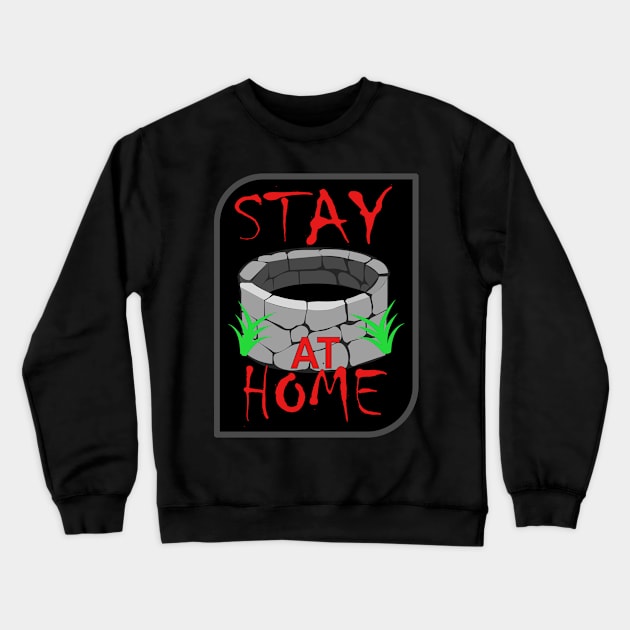 stay at home Crewneck Sweatshirt by kangmasJoko12